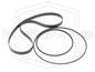 Kit cinghie ricambio per restaurazione piastra cassette vintage Sony TC-78