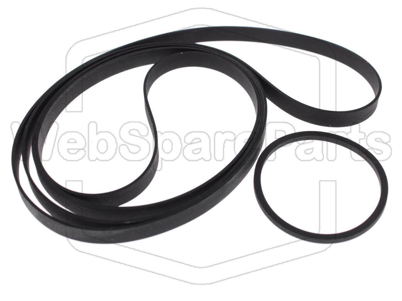 Belt Kit for Turntable Record Player Bang & Olufsen Beogram 6002 Type 5641