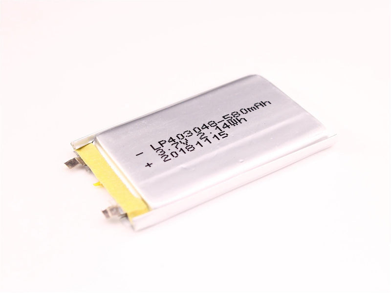 Li-Po Battery 3.7V 580mAh LP403048