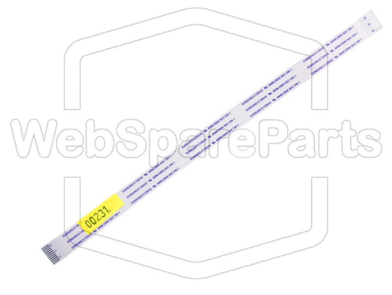 11 Pins Flat Cable L=220mm W=12.07mm