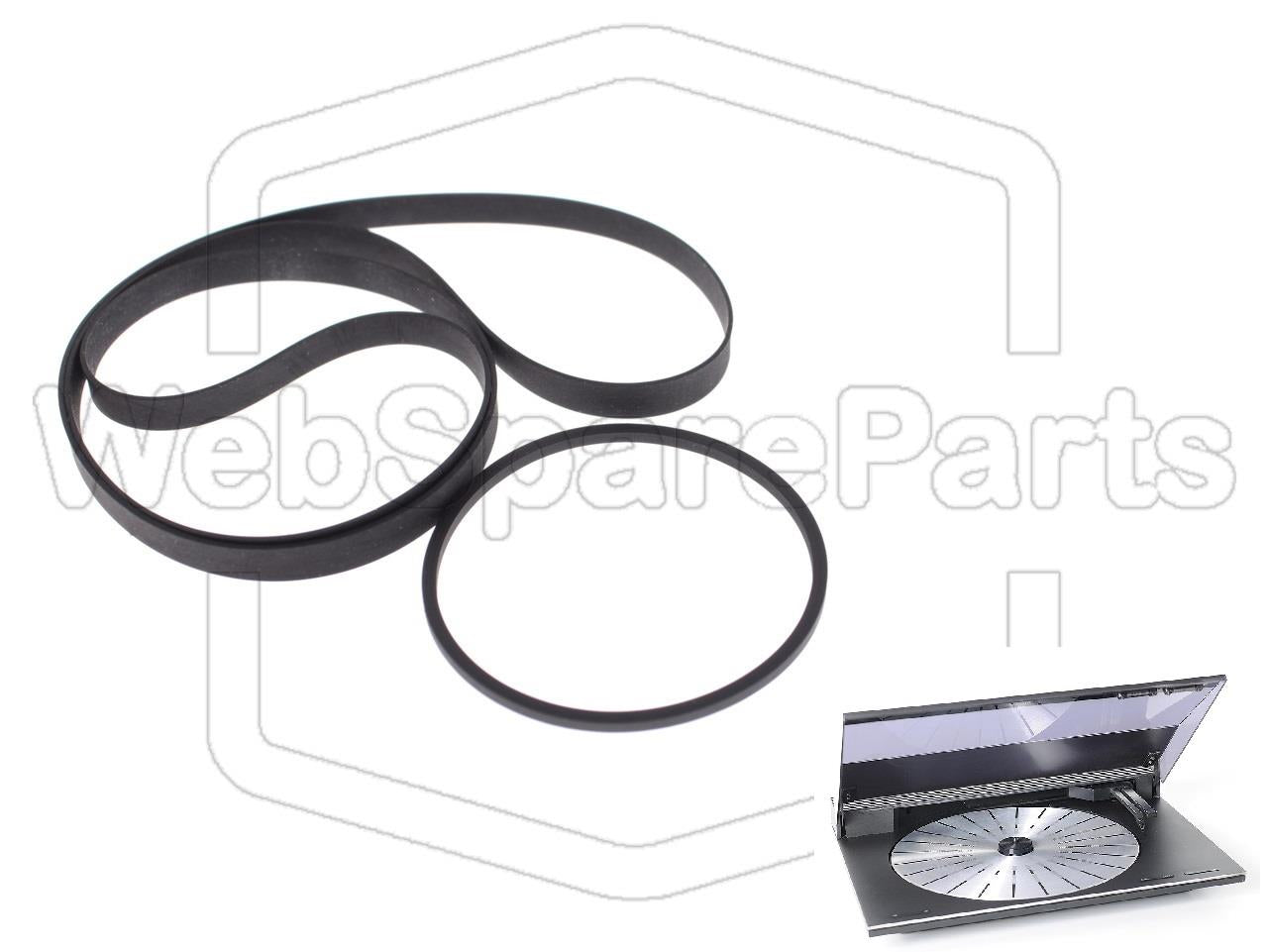 Kit cinghie ricambio per giradischi Bang & Olufsen Beogram 3000 Type 5905