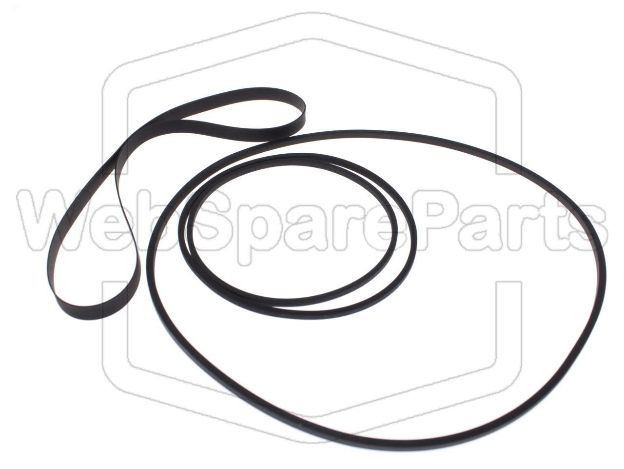 Kit cinghie ricambio per videoregistratore a cassetta Crown VR-S360