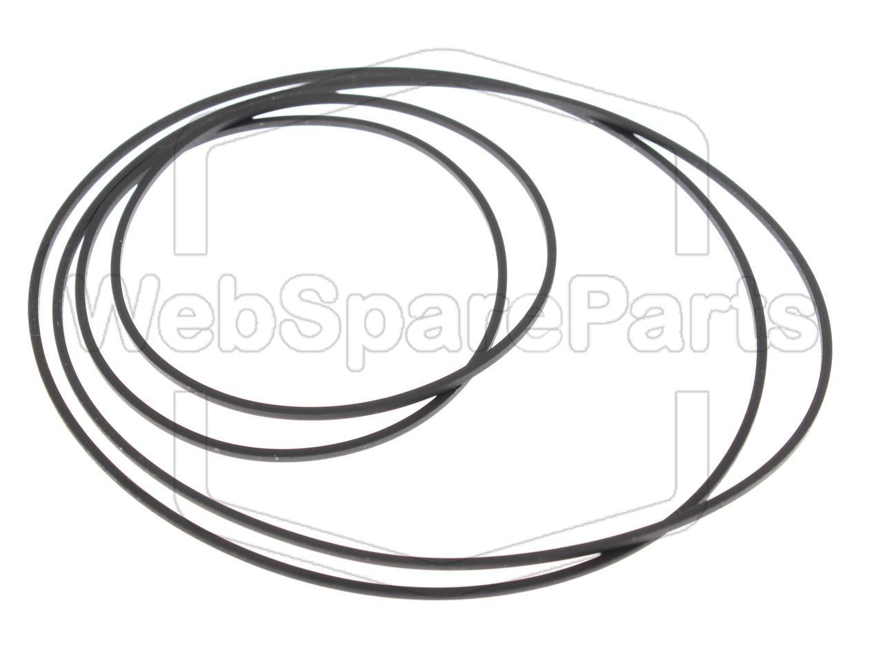 Kit cinghie ricambio per doppia piastra cassette Pioneer XR-P4500M