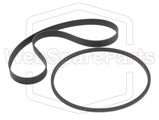 Kit cinghie ricambio per restaurazione piastra cassette vintage Pioneer CT-S709