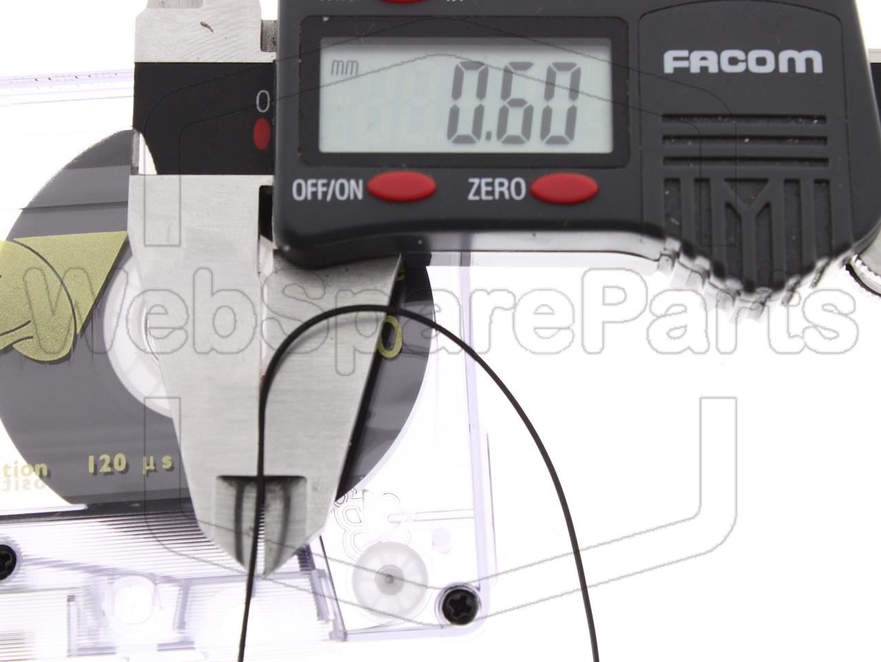 Cinghia ricambio per lettore cassette Panasonic RQ-V203