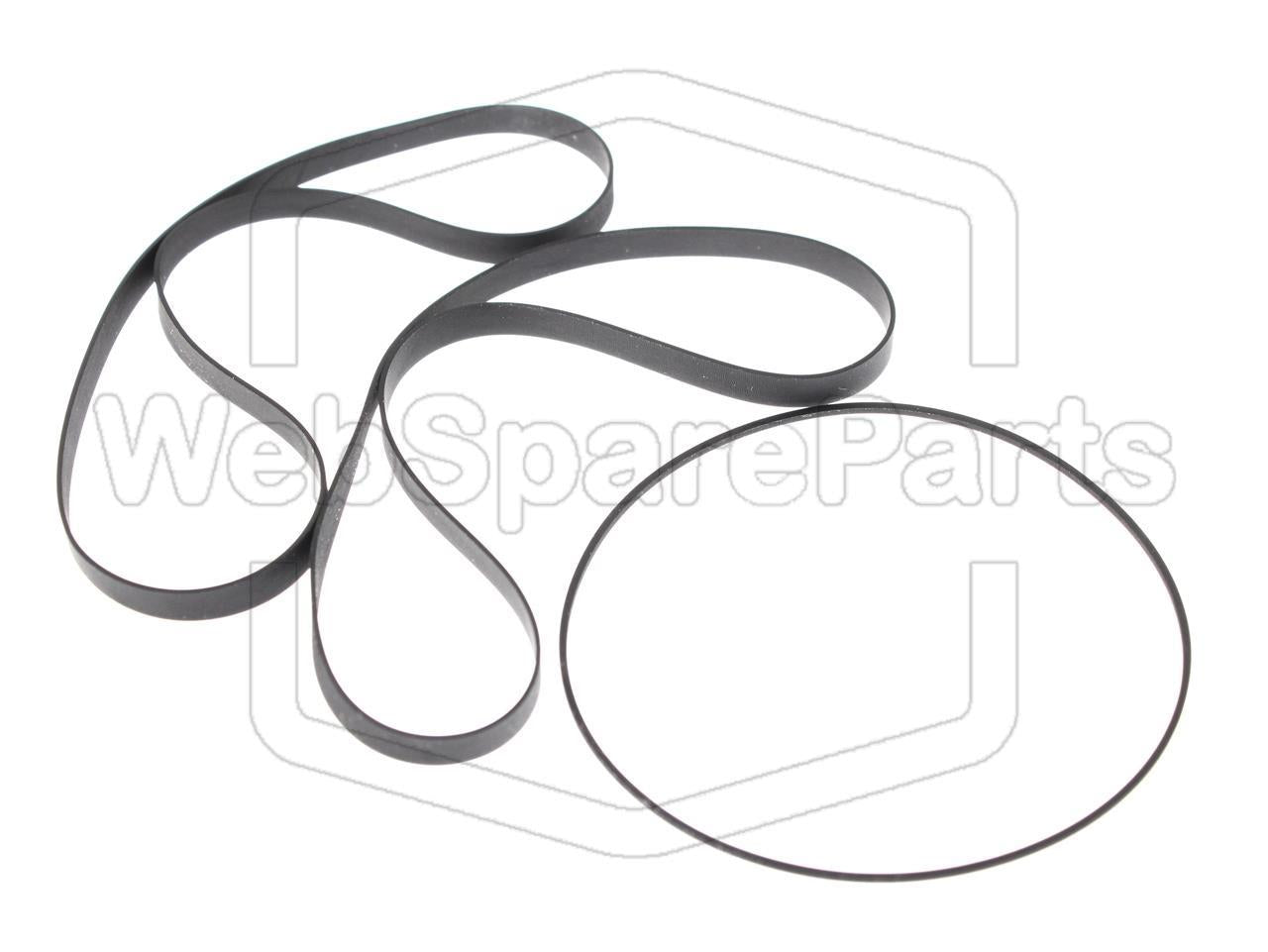Kit cinghie ricambio per doppia piastra cassette Pioneer CT-V70
