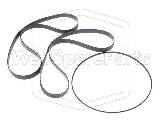 Kit cinghie ricambio per doppia piastra cassette Pioneer CT-V70