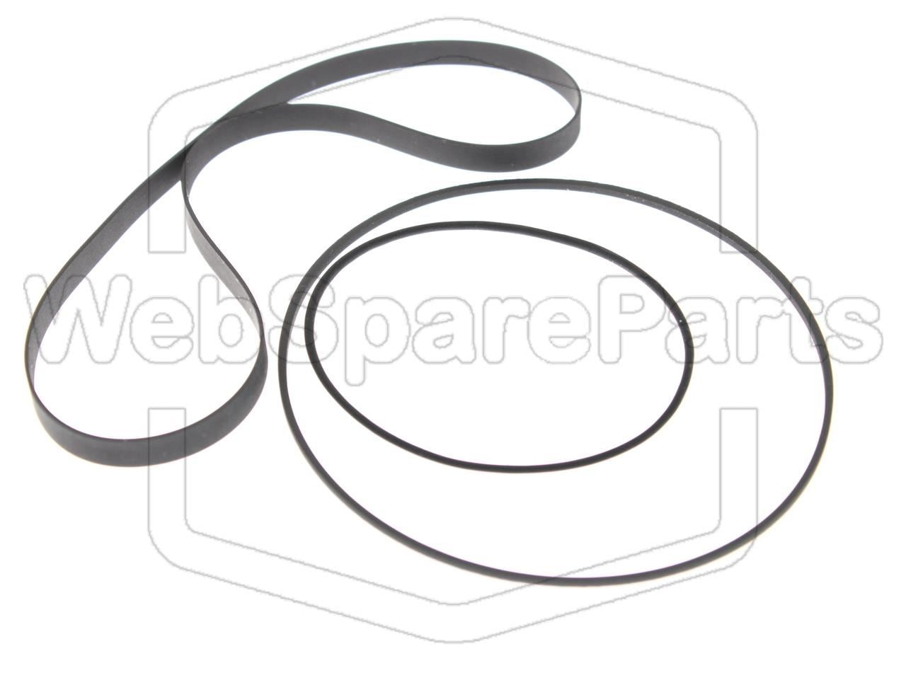 Kit cinghie per piastra a cassette stereo Technics RS-928R