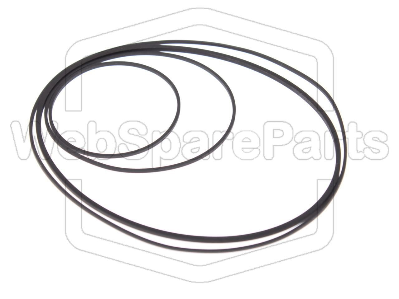 Kit cinghie per piastra a cassette stereo Kenwood KX-520