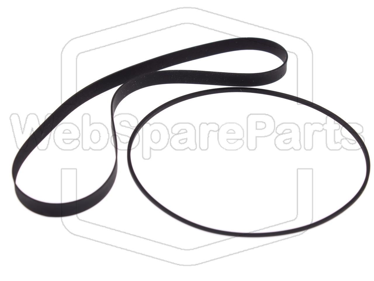 Kit cinghie ricambio per restaurazione piastra cassette vintage Pioneer CT-X500