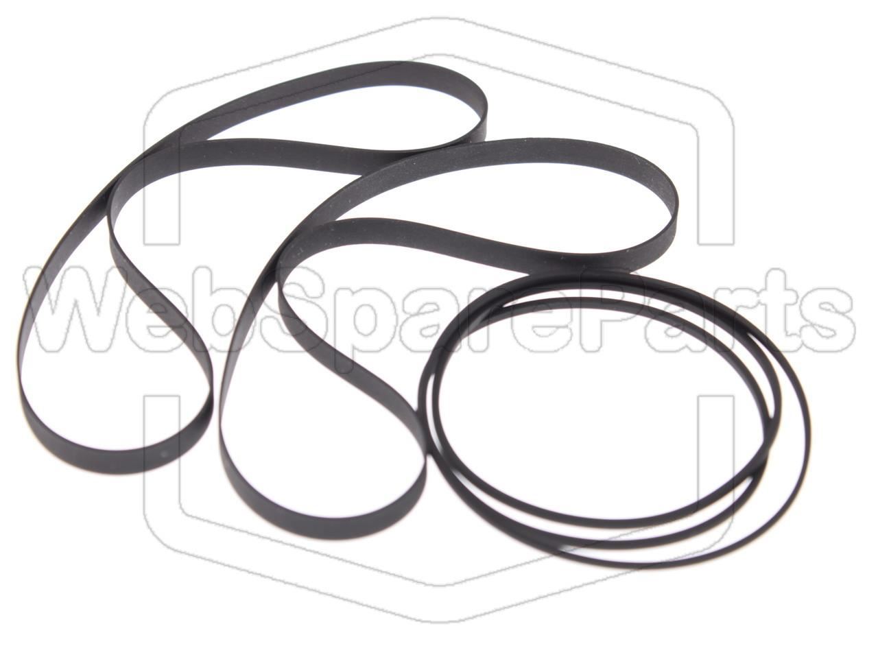 Kit cinghie ricambio per doppia piastra cassette Kenwood X-7WS