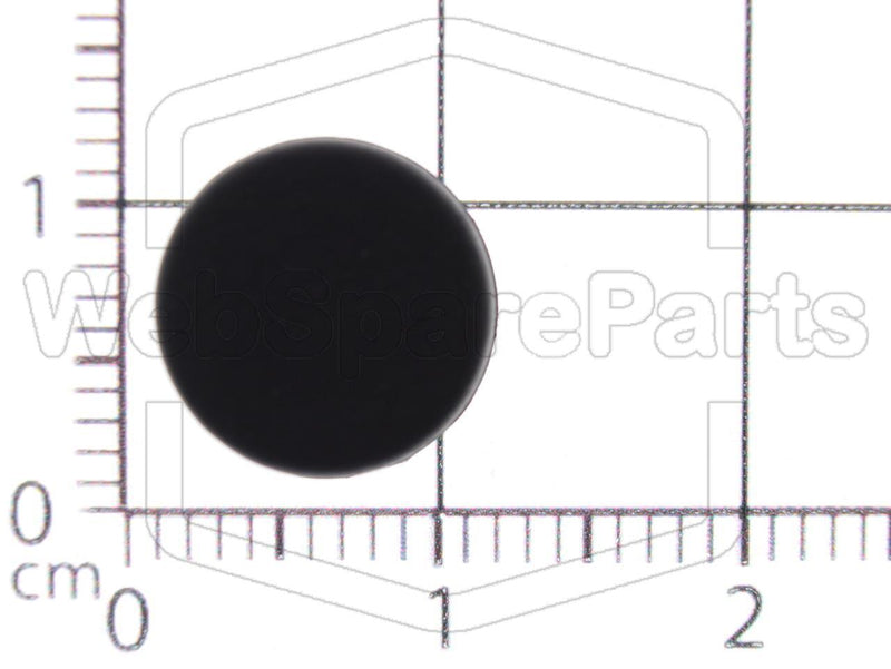 Round Rubber Foot Self-adhesive  Ø10.8mm x Ø10.2mm x height 3mm