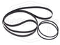 Kit cinghie ricambio per giradischi Mitsubishi MC-8000
