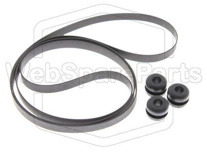 Cinghia giradischi e gommino motore per Bang & Olufsen Beocenter 2200