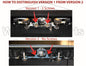 Pinch rollers per piastra cassette Bang & Olufsen Beocord 6500– versione 2