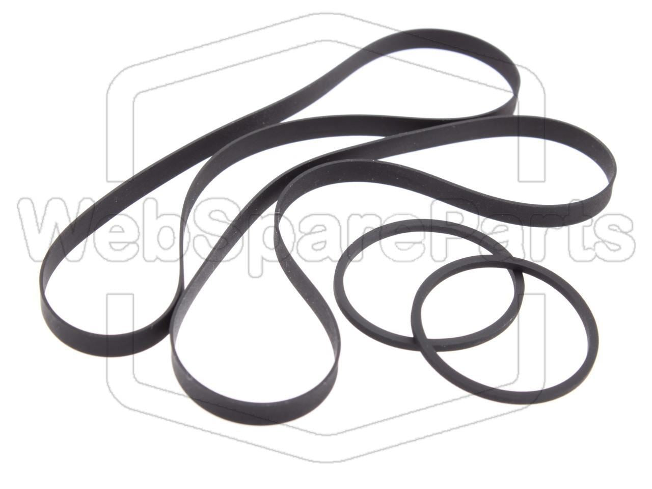 Kit cinghie ricambio per doppia piastra cassette Sony MHC-C7EX
