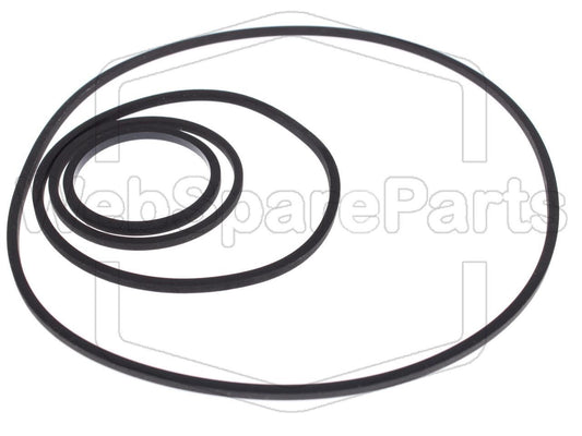Kit cinghie ricambio per videoregistratore a cassetta Panasonic AG-6810 S/E