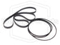 Kit cinghie ricambio per doppia piastra cassette Kenwood KX-66W
