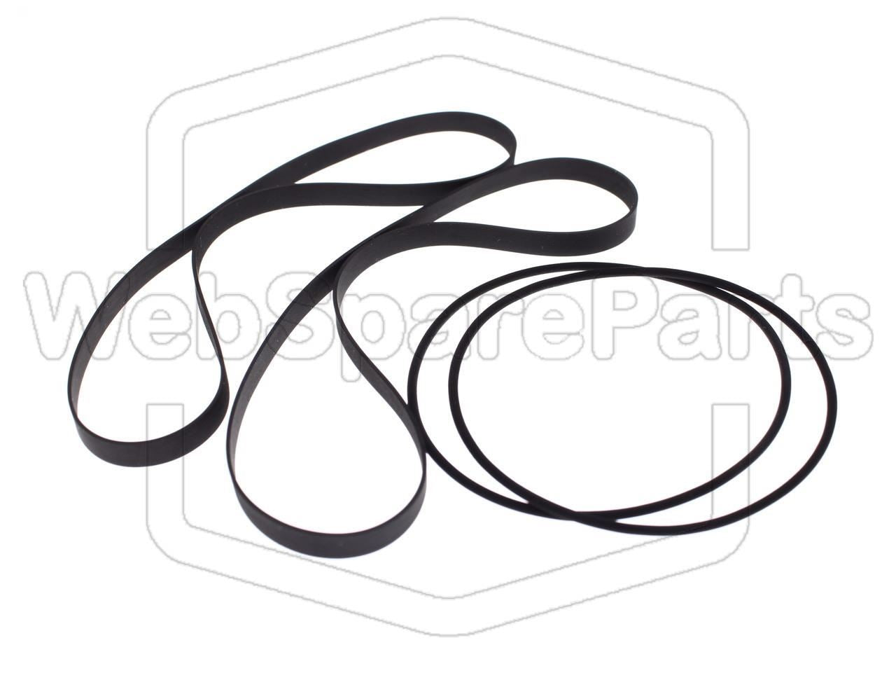 Kit cinghie per piastra a cassette Technics RS-TR333