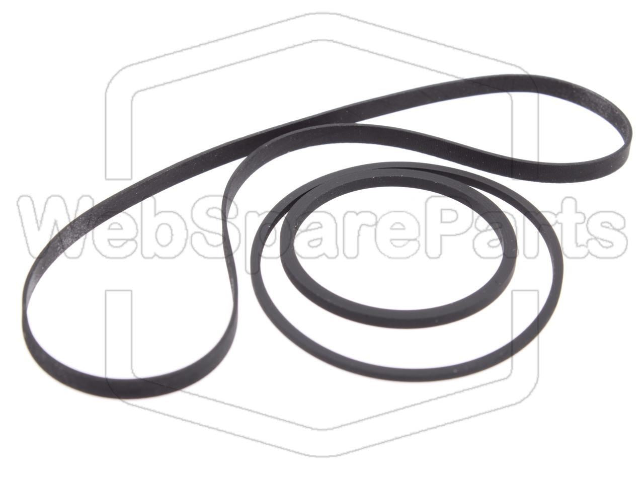 Kit cinghie ricambio per giradischi Marantz TT-551