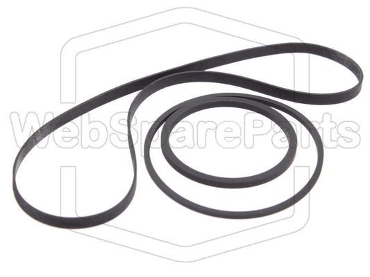 Kit cinghie ricambio per giradischi Marantz TT-551