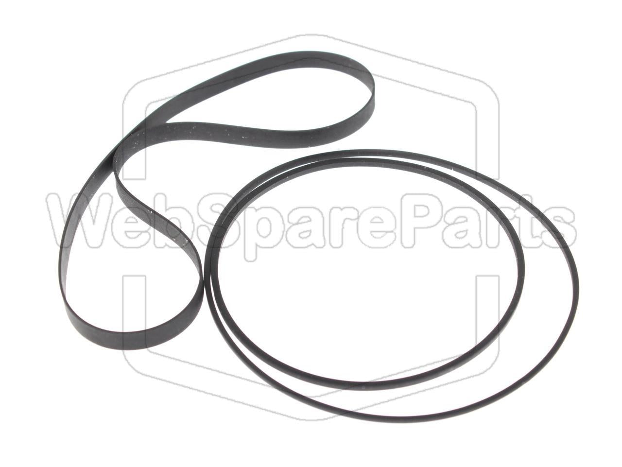 Kit cinghie ricambio per restaurazione piastra cassette vintage Pioneer CT-S210