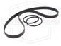 Kit cinghie ricambio per restaurazione piastra cassette vintage JVC DD-VR77