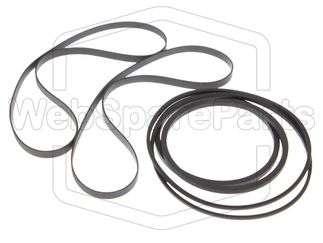 Kit cinghie ricambio per doppia piastra cassette Pioneer T-WD5R