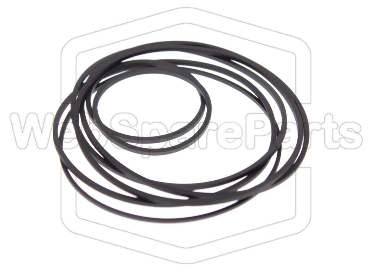 Kit cinghie ricambio per doppia piastra cassette Kenwood KX-56W