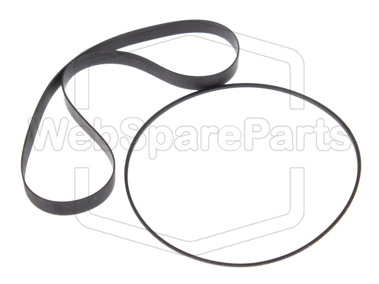 Kit cinghie ricambio per restaurazione piastra cassette vintage Pioneer CT-50R