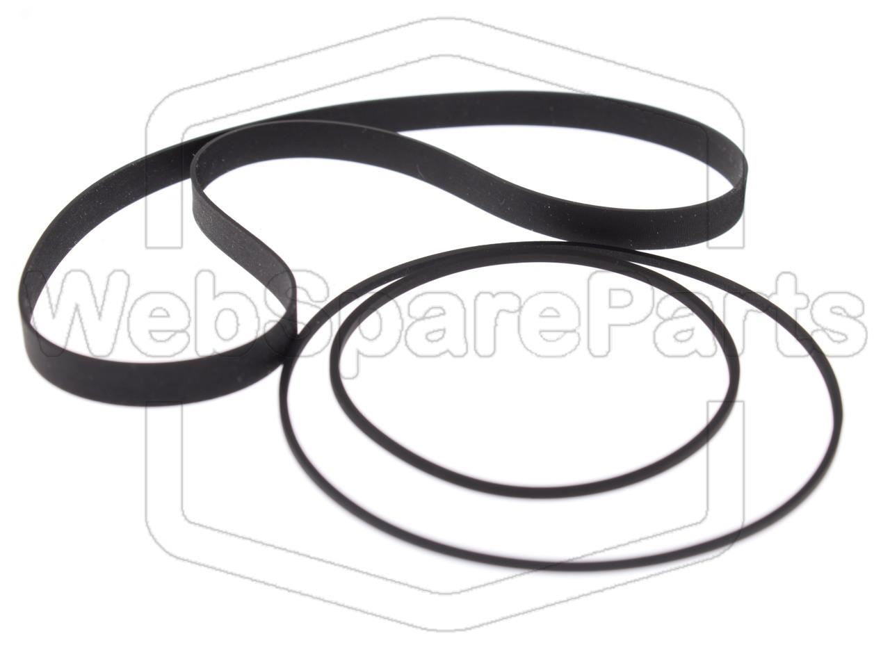 Kit cinghie per piastra a cassette stereo Aiwa AD-6600