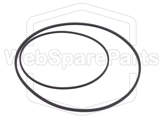 Kit cinghie ricambio per restaurazione piastra cassette vintage Sony TC-FX400