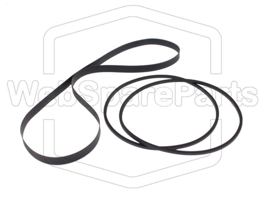 Kit cinghie ricambio per restaurazione piastra cassette vintage Sony TC-FX410R