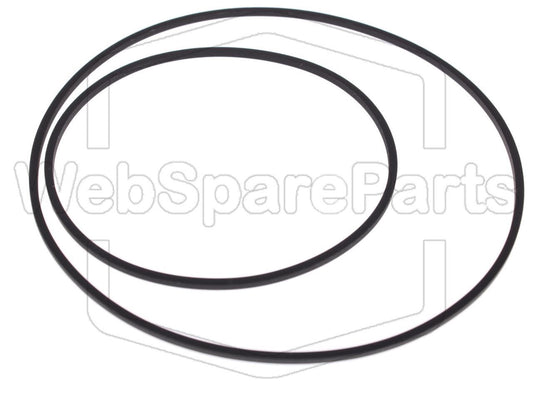Kit cinghie ricambio per videoregistratore a cassetta Saba VR-6520