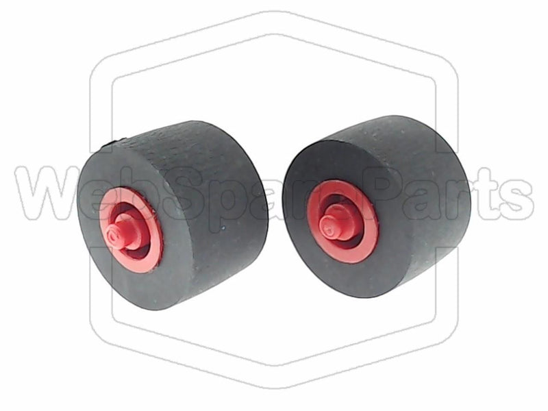 Pinch Rollers for Cassette Deck Aiwa CX-NDR4