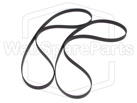 Kit cinghie ricambio per restaurazione piastra cassette vintage Sony TC-WR950