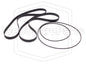 Kit cinghie ricambio per restaurazione piastra cassette vintage Aiwa FX-W50