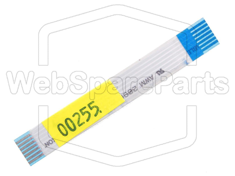 7 Pins Inverted Flat Cable L=71.80mm W=10.10mm