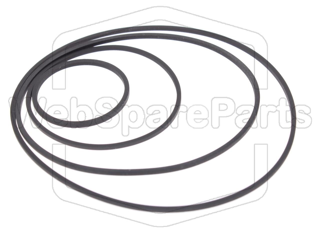 Kit cinghie per piastra a cassette stereo Aiwa AD-6350