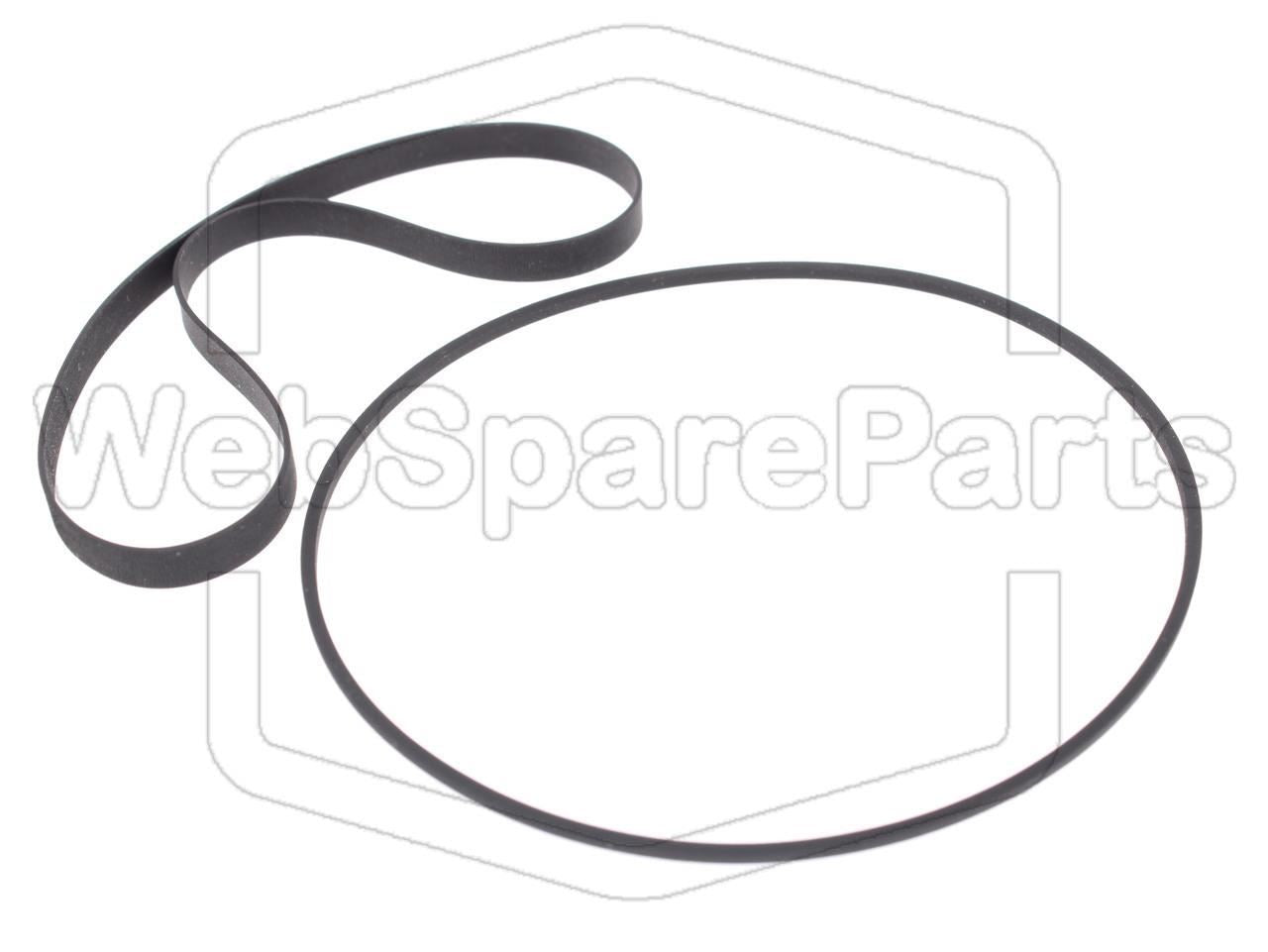 Kit cinghie ricambio per restaurazione piastra cassette vintage RFT SK-R1000