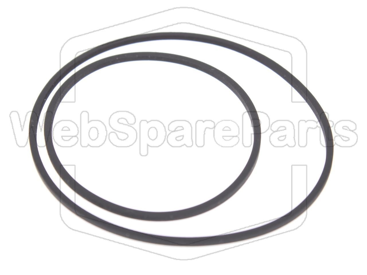 Kit cinghie ricambio per restaurazione piastra cassette vintage Panasonic RX-D27E