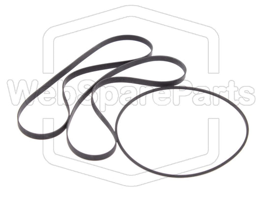 Kit cinghie ricambio per doppia piastra cassette Yamaha KX-W332