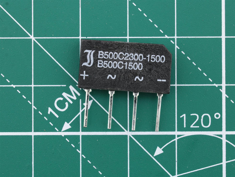 Rectifier bridge 500V - 1.5A - B500C2300-1500A