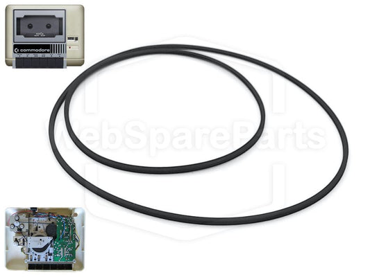 Kit cinghie ricambio per restaurazione piastra cassette vintage Commodore DATASSETTE
