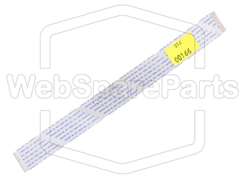 19 Pins Flat Cable L=202mm W=20.14mm