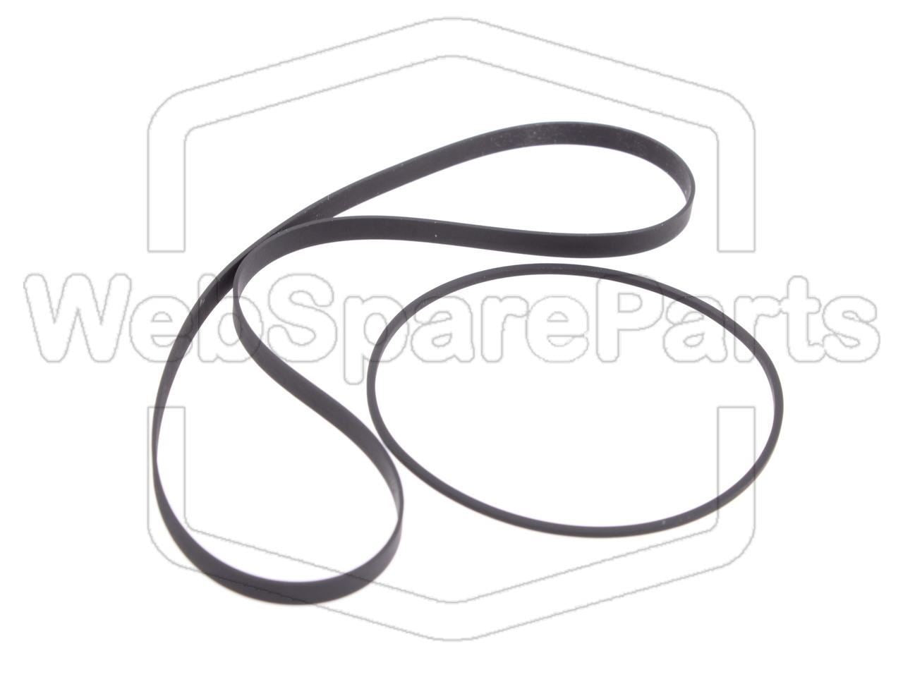Kit cinghie ricambio per restaurazione piastra cassette vintage National Panasonic RS-600US