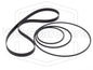 Kit cinghie ricambio per restaurazione piastra cassette vintage Technics RS-M233 X