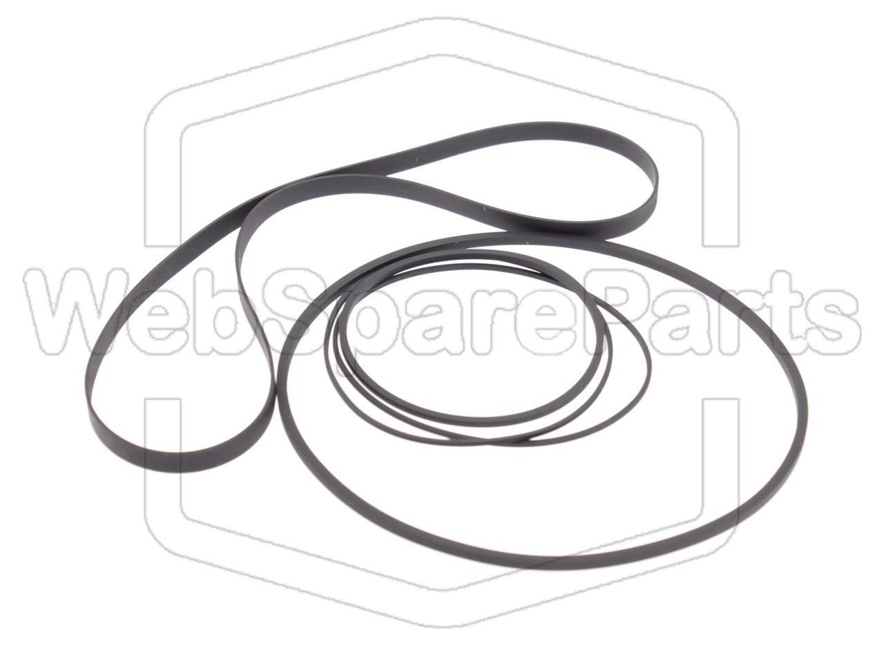 Belt Kit for Cassette Player Bang & Olufsen Beocord 5000 Type 4705