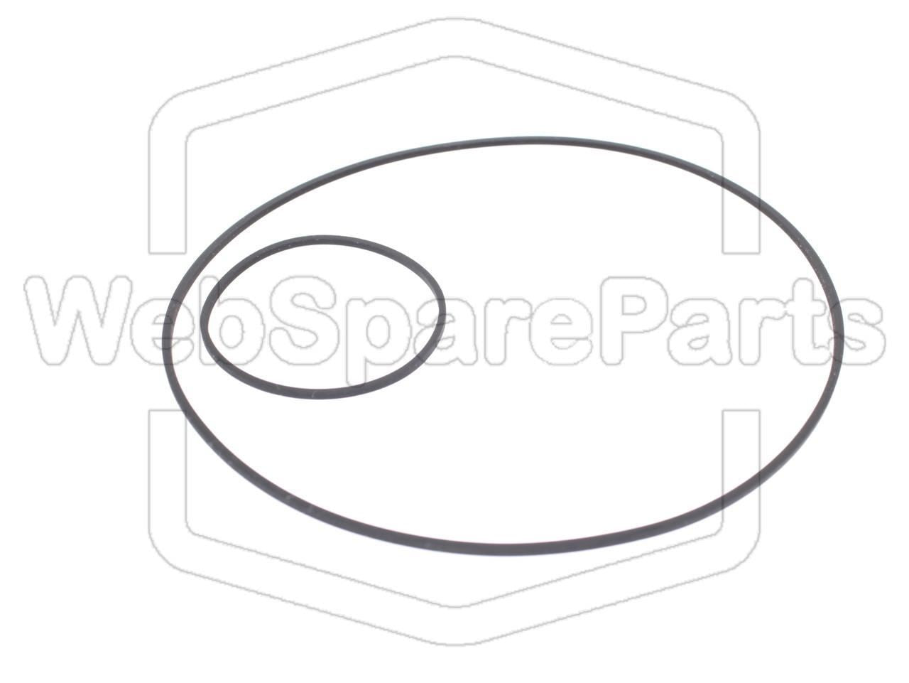 Kit cinghie per lettore cassette Grundig CN 510 HiFi