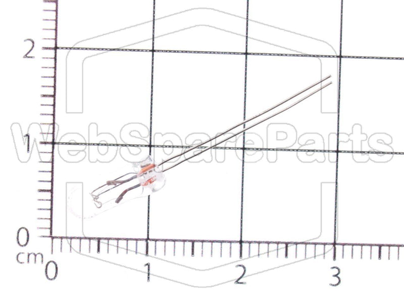 Incandescent  Lamp  12 Volts 40 mA Ø 4.2 mm